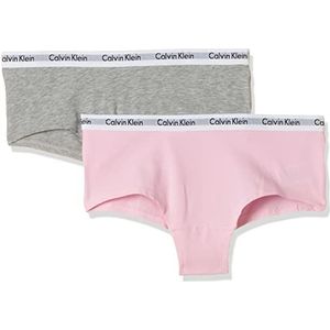 Calvin Klein 2pk Shorty slipje voor jongens (1 stuk), grijs pc/single