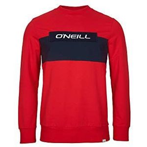 O'Neill Club Crew Sweatshirt voor heren, rood (plaid)