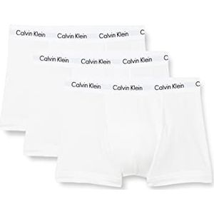 Calvin Klein 3-Pack Heren Boxershorts - Wit - Maat L