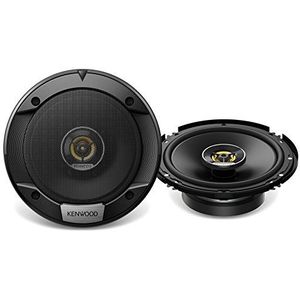 Kenwood 2-weg speakers 16 cm zwart