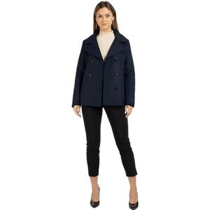 DreiMaster Klassik Wolmix overgangshoed voor dames, nachtblauw, XL, Nachtblauw.