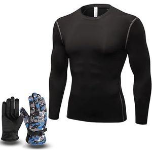 Gants d'entraînement gris pour homme et femme + vêtements de sport noirs Gants de gymnastique Gants de sport Musculation Haltérophilie Entraînement Sport Gymtraining Gants d'haltérophilie Taille L,