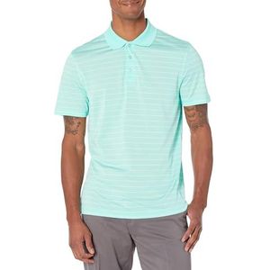 Amazon Essentials Sneldrogend golfpoloshirt voor heren, turquoise blauw, L