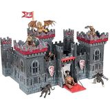 Papo - Het kasteel van de Mutanten De Fantastische Wereld Beeldje Houten Omgeving, 60052, 15 x 5 x 11 centimeter