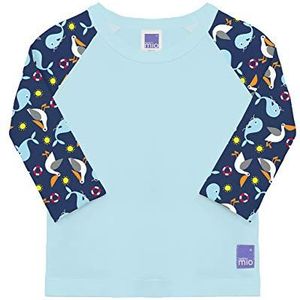 Bambino Mio, Baby UV T-shirt, T-shirt met lange mouwen, zonwering UPF40+, blauw (marineblauw), 1-2 jaar/9-12 kg