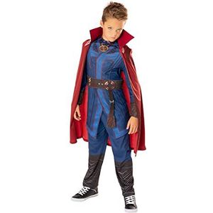 Rubies Officieel Marvel Dr. Strange in the Multiverse of Madness Dr Strange Deluxe kostuum voor kinderen van 3-4 jaar