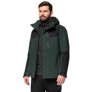 Jack Wolfskin Herenjas, zwart, XXL, zwart.