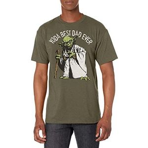 Star Wars Officieel gelicentieerd T-shirt voor papa overhemd heren, Groen/Papa Groen