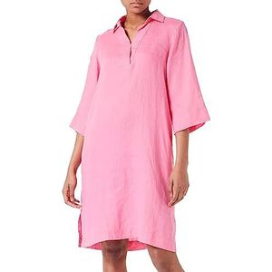 s.Oliver Blusenkleid blousejurk voor dames, Roze