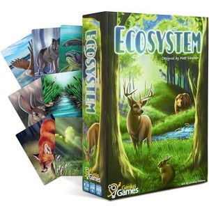 Genius Games - 74568 Ecosystem Ecology gezelschapsspel – educatief wild natuur biologie dier voedselketting habitat – stem – wetenschap