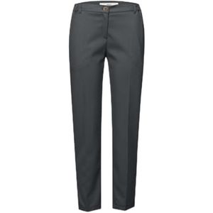 BRAX Maron S Style Maron - Wollen Touch broek in een ontspannen silhouet voor dames, grijs.