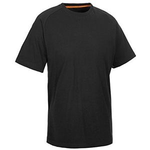 Select William T-shirt voor heren, zwart.