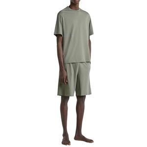 United Colors of Benetton Bermuda 30964900D Pantalon de nuit Vert, S Homme, vert, S