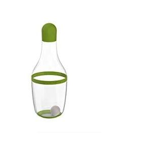 Lékué Shaker uit siliconen vinaigrette van Tritan, groen, 180 ml