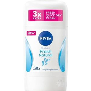 NIVEA Fresh Natural 48 H Deodorant Stick voor dames, 50 ml