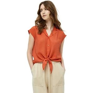 Peppercorn Naline Mouwloos overhemd voor dames, Oranje (6740 Firecracker)