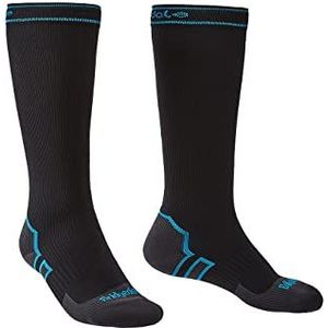 Bridgedale MW Knee Storm Sock MW kniebeschermers sokken, zwart.