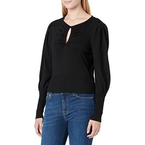 ONLY ONLSWEET L/S Detail trui KNT sweatshirt, zwart, M (4 stuks) dames, zwart.