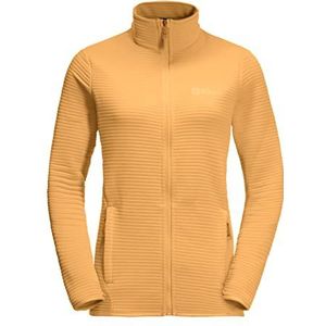 Jack Wolfskin Modesto jas voor dames, Kleur: honinggeel