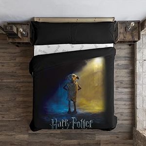 BELUM Harry Potter microvezel dekbedovertrek voor bed van 90 cm, productgrootte: (155 x 220 cm) model: Dobby