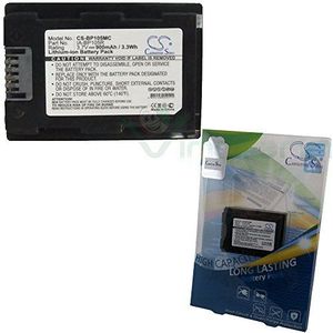 Accu geschikt voor Samsung HMX-H300, HMX-H304, HMX-H305, SMX-F50, SMX-F54