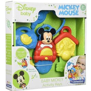 Clementoni - 14832 - Baby Mickey activiteitensleutels, baby 18 maanden