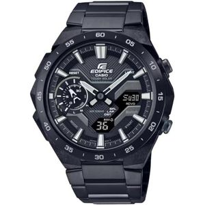 Casio ECB-2200DC-1AEF horloge, zwart, armband, zwart., Armband