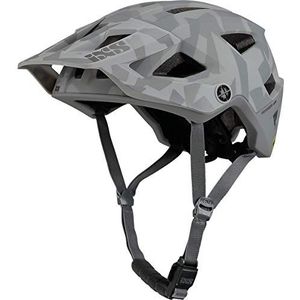 IXS Trigger AM MIPS Helm MTB / E-bike / Cycle voor volwassenen, uniseks, Camo Grey, maat ML (58 - 62 cm)