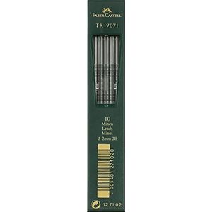 Faber-Castell 127102 vullingen TK 9071 2 mm; hardheid: 2B, 10x