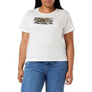 Pepe Jeans Caitlin T-shirt voor dames, 800 wit