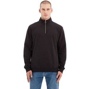 TRENDYOL Turtleneck Plain Regular sweatshirt, zwart, L, zwart.