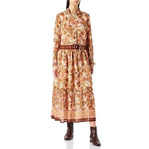 Mint & Mia Dames bamboe jurk bont normaal kleurrijk 44, Meerkleurig