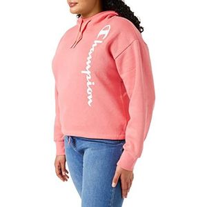 Champion American Classics Maxi-logo Hoodie voor dames, Pink Intenso