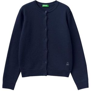 United Colors of Benetton M/L 1244c500f Gebreide jas voor meisjes (1 stuk)