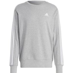 Adidas Essentials French Terry 3-Stripes Sweatshirt voor mannen, volwassenen