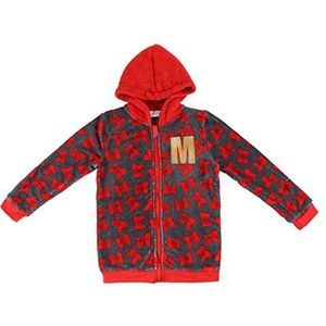 Artesania Cerda Sudadera Coral Minnie sweatshirt met capuchon voor meisjes, Grijs (grijs C13)