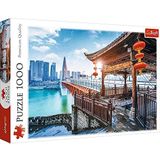 Trefl - Chongqing, China - puzzel 1000 stukjes - Chinese stad, stadsgezicht, creatief entertainment, plezier, klassieke puzzels voor volwassenen en kinderen 12+