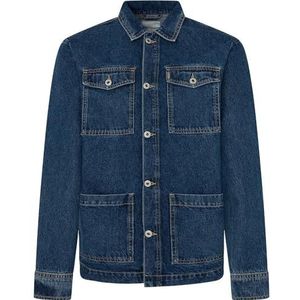 Pepe Jeans Worker Jacket Pm403003 Jeansjack voor heren, Blauw (Denim-HW5)