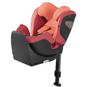 GB Convy-Fix autostoel voor kinderen met ISOFIX, groep 0/1/2 (0-25 kg), vanaf de geboorte tot ca. 7 jaar, incl. verloopstuk voor pasgeborenen, roze rood (roze)