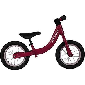 HUDORA 10421/00 Comfort loopfiets met luchtbanden, bordeauxrood