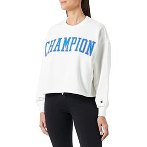 Champion Rochester - 1919 - C-campus Oversize Crop Sweatshirt Dames, Off-wit (Way)