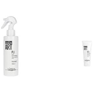 L'Oréal Professionnel Styling-Duo aus Fix Max Haargel und Styling-Spray für extra starken Halt, Volumen und Hitzeschutz ohne Rückstände, Mit Memory-Effekt, Tecni.ART