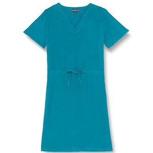 Armor Lux Jurk met korte mouwen, casual jurk voor dames, Deep Lake