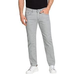 Pioneer eric jeans voor heren, lichtgrijs 9010