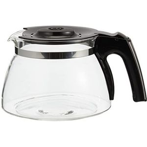 Melitta Koffiepot van glas, inhoud 1,25 l, voor Enjoy Top filterkoffiezetapparaat, zwart