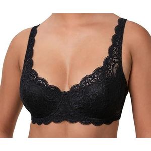 Triumph Dames Amourette 300 WHP Half Cup Wired Padded Bra, one size, Zwart, 95C