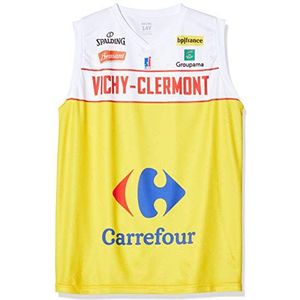 Vichy-Clermont Métropole Basket J.a Vichy-Clermont officieel shirt voor kinderen 2019-2020, Geel.