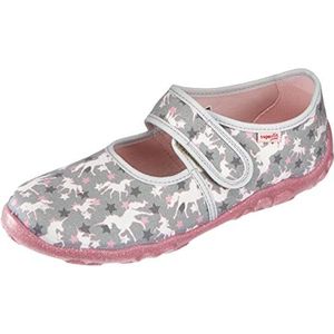 superfit Bonny pantoffels, grijs (grijs/roze 2030), 36 EU meisjes, grijs.