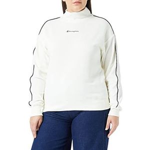 Champion Dames sweatshirt zacht fluweel, crème., S, Crème