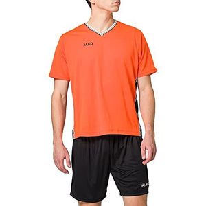 JAKO 4201 Center kindershirt neon oranje/zwart, maat XXS, Neon Oranje/Zwart